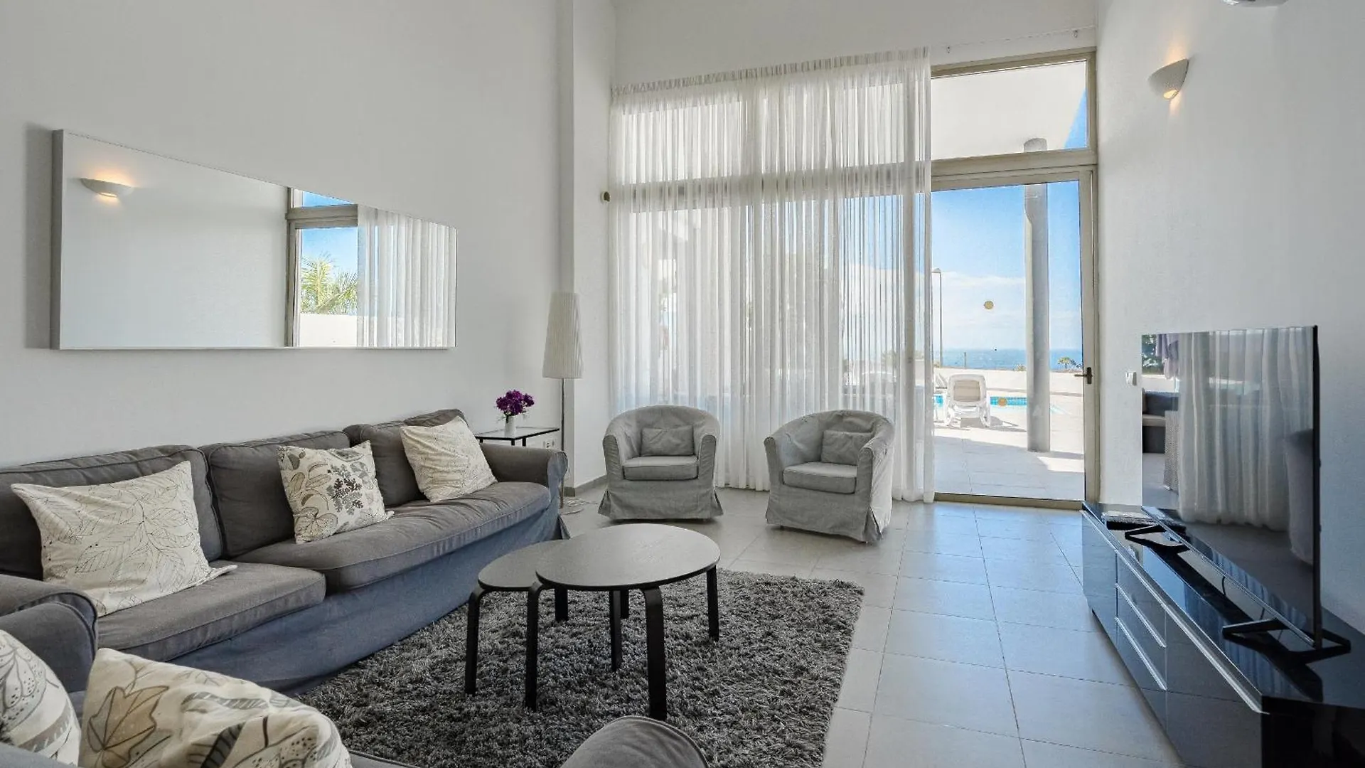 Villa Caterina, Luxury Villa With Heated Pool Ocean View In Adeje, Tenerife Costa Adeje